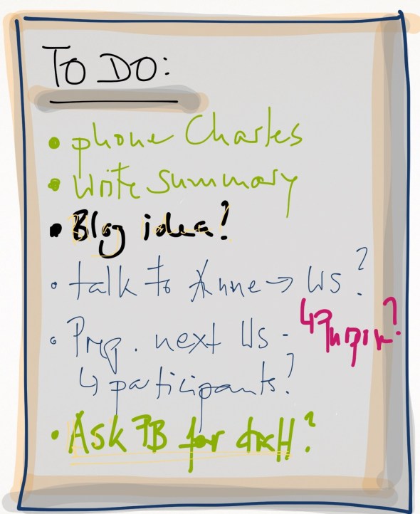 to do list