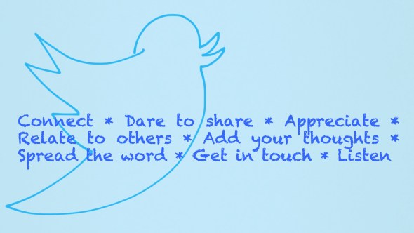 Networking through Twitter